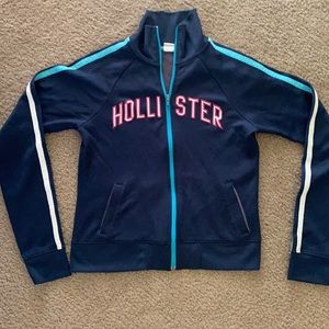 Blue Hollister Jacket